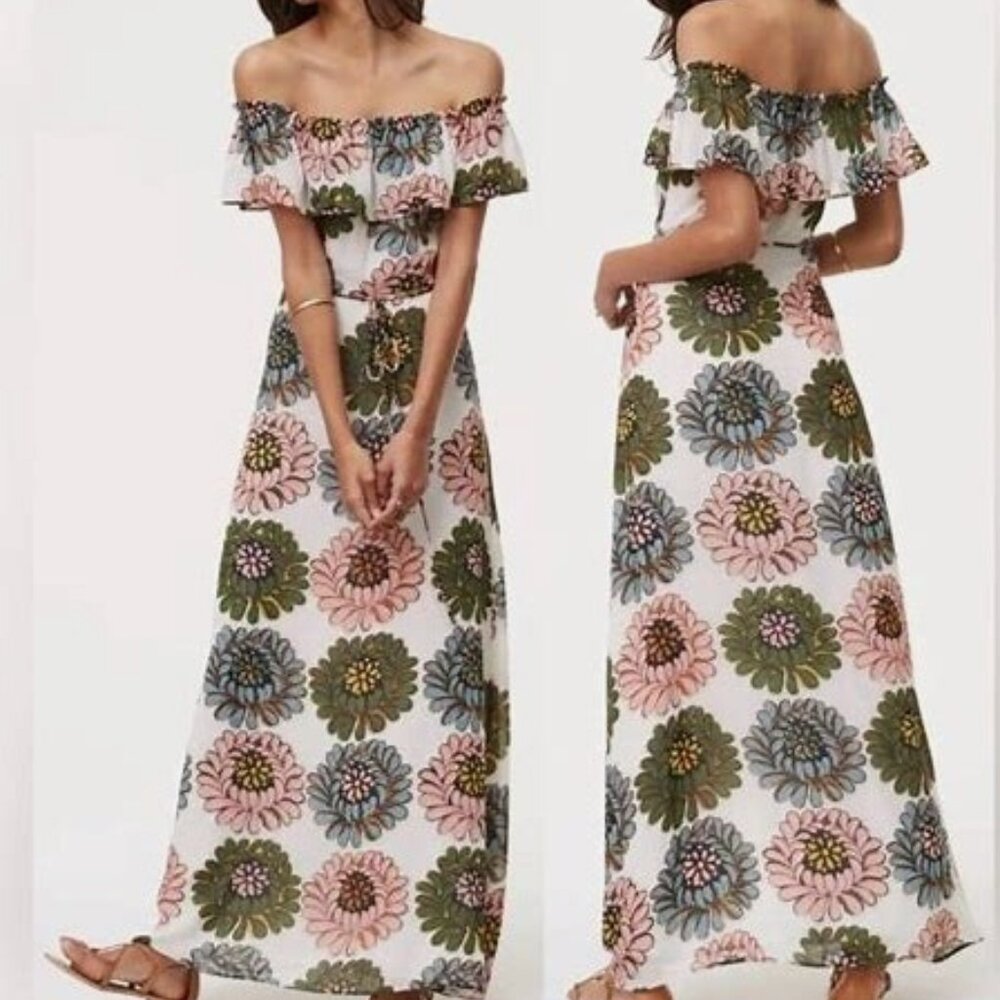 NWT Loft Floral Maxi Dress